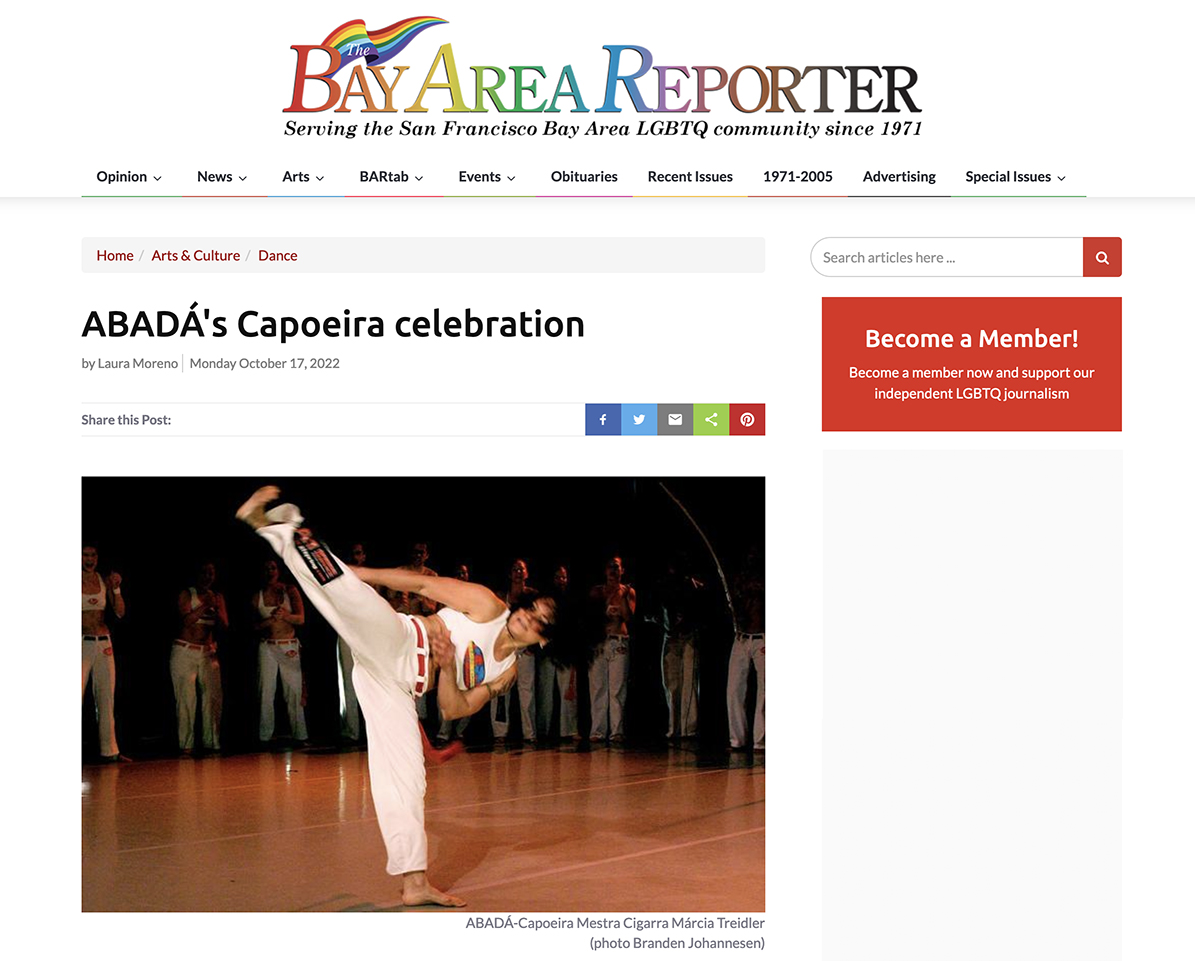 ABADÁ-CAPOEIRA GLOBAL EVENTS - ABADÁ-Capoeira San Francisco